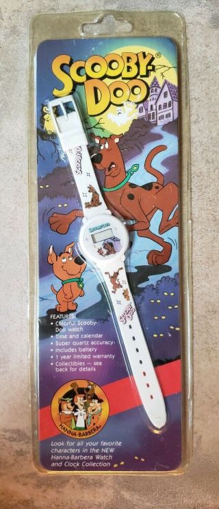Scooby Doo Watch 1991 Innovative Time Vintage Collectable Watch Nip