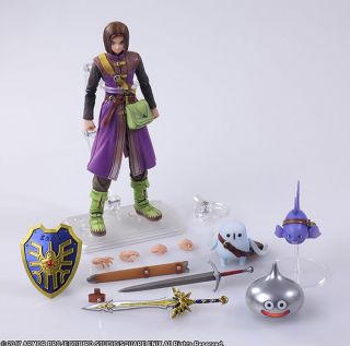 Bring Arts Dragon Quest Xi Hero Metal Slime Ver.  Limited Edition
