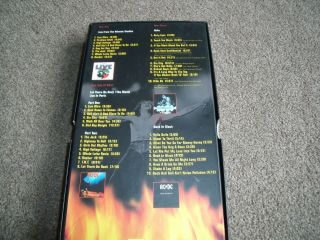 AC/DC/Bon Scott Bonfire 5 CD Box Set,  Poster,  Book/Stickers. 2