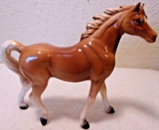 Vintage Porcelain Ceramic Horse Marked Japan Figurine Statue Enesco?