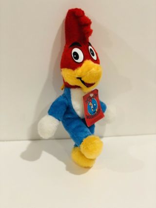 Vintage Woody Woodpecker 12” Plush Stuffed Animal Ace Novelty Carnival Prize (?)