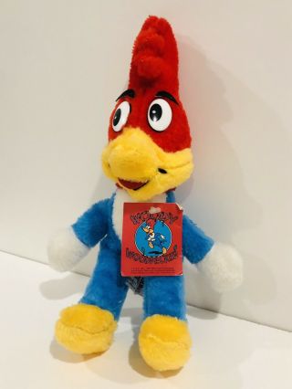 Vintage Woody Woodpecker 12” Plush Stuffed Animal Ace Novelty Carnival Prize (?) 5