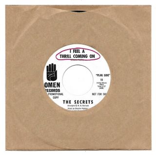 The Secrets I Feel A Thrill Coming On Omen Promo Ex Unplayed Northern Soul 45
