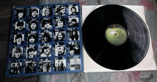 Beatles Promo 1970 U.  S.  Fan Club Christmas Album Guaranteed Real Deal