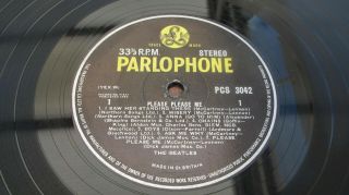 The Beatles Please Please Me 1963 Uk Lp 4th Press Stereo Vg Audio - Listen