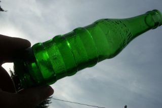 Green Star Bottling Wks.  Binghamton.  Ny.  Vintage Deco Soda Bottle