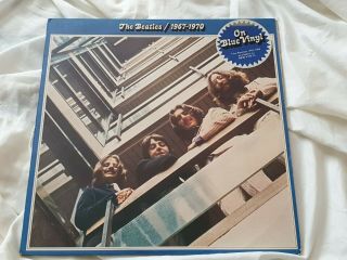 The Beatles - 1967 - 1970 - Blue Album - Blue Vinyl - Uk Pressing