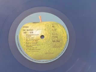 The Beatles - 1967 - 1970 - Blue Album - Blue Vinyl - UK Pressing 5