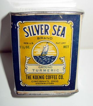 Silver Sea Brand Turmeric Spice Tin - Koenig Coffee Co.  - Cincinnati,  Oh