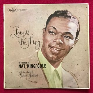 Nat King Cole - Love Is The Thing - Uk 1st Press Lp