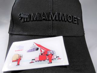 Rare Mammoet Hat And Mammoet Sticker Oilfield Union Construction Crane 2