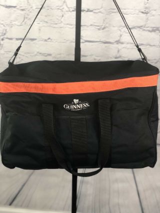 Cooler Bag Large Insulated Guinness Beer Duffel Bag Tailgate Icechest Black