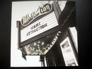 White Lion Mane Attraction 1991 Uk Vinyl Lp Picture/lyric Inner