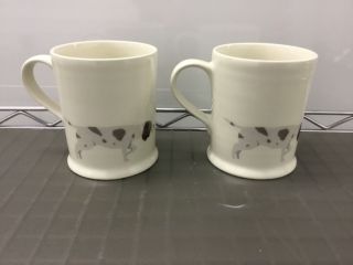 Set Of 2 - Fenella Smith Spaniel Dog Mug Designed In England - With Tags