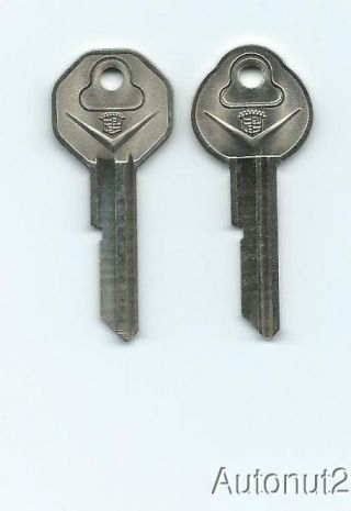 1967 Cadillac Key Blanks 2 Key Set Nos 1966
