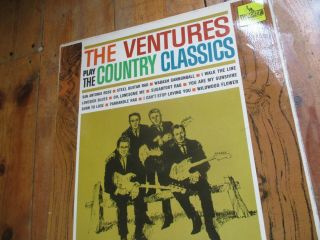 The Ventures Play The Country Classics Vinyl Lp Ex Rare Promo South Africa