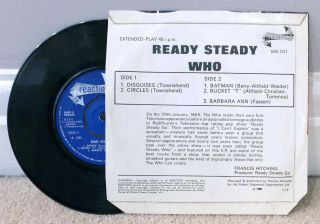 THE WHO Ready Steady Who 7 