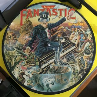 Elton John - Captain Fantastic And The Brown Dirt Cowboy - Picture Disc Vinyl Lp