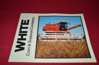 White Oliver Tractor 7300 8600 8800 Combine Dealer 