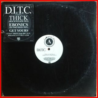 Indie Rap 2 X Lp D.  I.  T.  C.  (diggin In The Crates) - Selftitled Rare Tb Promo Nm Mp3