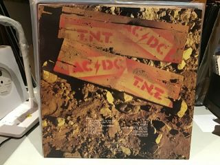 AC/DC - T.  N.  T.  LP - ALBERT PRODUCTIONS OZ AUSSIE HARD ROCK - TNT 1ST PRESS ROO 3