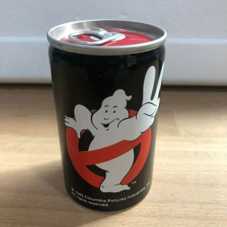Ghostbuster II Movie 150ml Burger King Coca Cola Coke Ghost Can England 1989 2