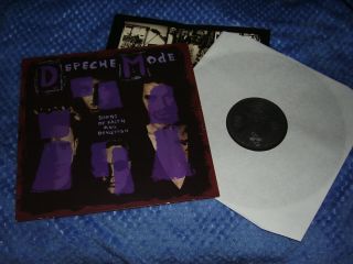 Depeche Mode ‎– Songs Of Faith And Devotion - Rare Vinyl Lp Album 1993