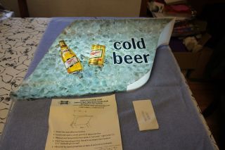 Vintage Miller High Life " Cold Beer " Lighted Sign 1979