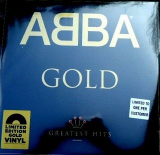 Abba Gold Limited Edition Gold Coloured Vinyl Hmv Exclusive Only 1000 Uk