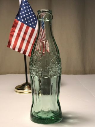 PAT ' D DEC.  25,  1923 Coca - Cola Hobbleskirt Coke Bottle - STOCKTON California 2