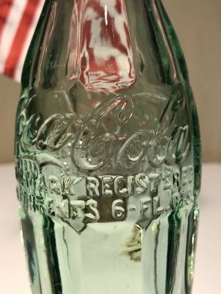 PAT ' D DEC.  25,  1923 Coca - Cola Hobbleskirt Coke Bottle - STOCKTON California 6