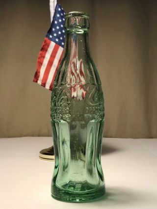 PAT ' D DEC.  25,  1923 Coca - Cola Hobbleskirt Coke Bottle - WYANDOTTE Michigan 2