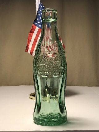 PAT ' D DEC.  25,  1923 Coca - Cola Hobbleskirt Coke Bottle - WYANDOTTE Michigan 3