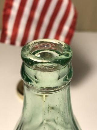 PAT ' D DEC.  25,  1923 Coca - Cola Hobbleskirt Coke Bottle - WYANDOTTE Michigan 7