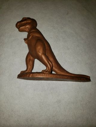 Vintage Sinclair Gas Oil Plastic Dinosaur Toy T - Rex