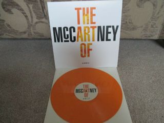 Paul Mccartney The Art Of Mccartney Lp Vol 1 Orange Vinyl Lp