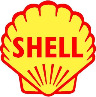 Shell Vinyl Sticker (a094) 12 Inch