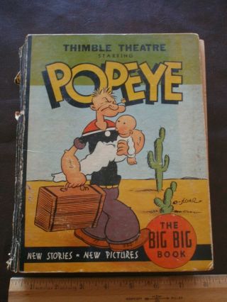 Popeye,  The Big Book,  Thimble Theatre,  1935
