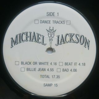 Michael Jackson - Dance Tracks Lp - Rare Thai Promo Only Pressing - Sony Music