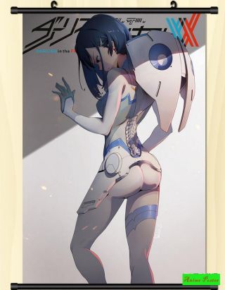 Anime Poster Darling In The Franxx Wall Scroll Printed Painting Home 60 90cm