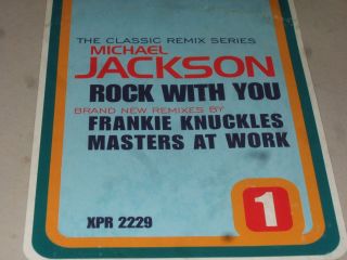 Michael Jackson ‎– Rock With You 1995 Masters At Work / Knuckles Rare