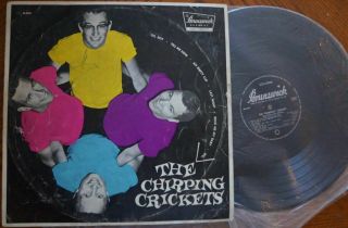 The Chirping Crickets - Buddy Holly.  Mega Rare Australian Lp,  Brunswick Label