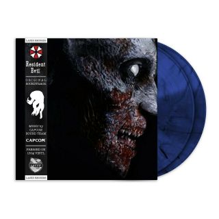 Resident Evil Soundtrack Vinyl (limited Edition Deluxe Double 2lp Blue Colored)