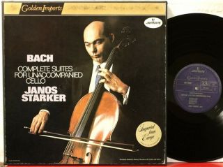Mercury Sri 3 - 77002 Starker,  Bach 6 Suites For Solo Cello = Sr 3 - 9016