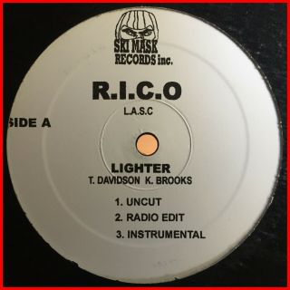 Unknown Indie Rap 12 " R.  I.  C.  O.  - Lighter/prime Kandidatez Ski Mask - Mega Rare Mp3