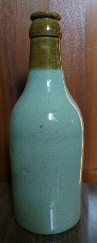 Con.  Murphy Ginger Beer TwoTone Stoneware Jug Antique Pottery Bottle Syracuse NY 3