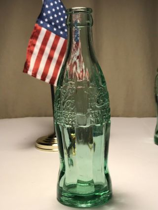 PAT ' D DEC.  25,  1923 Coca - Cola Hobbleskirt Coke Bottle - ROSWELL N M Mexico 2