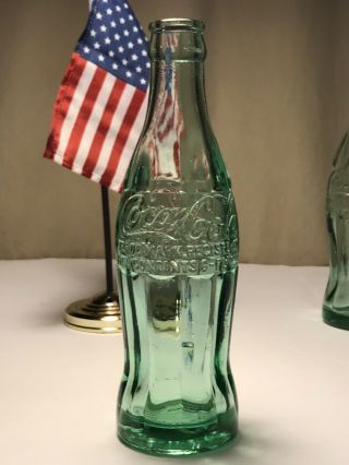 PAT ' D DEC.  25,  1923 Coca - Cola Hobbleskirt Coke Bottle - ROSWELL N M Mexico 3