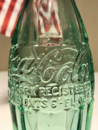 PAT ' D DEC.  25,  1923 Coca - Cola Hobbleskirt Coke Bottle - ROSWELL N M Mexico 6
