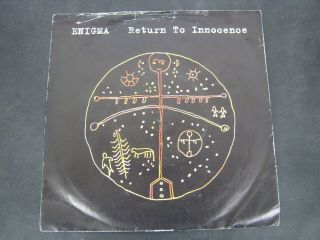 Vinyl Record 7” Enigma Return To Innocence (17) 96